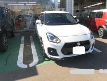 スイフトスポーツ納車いたしました！